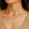 1gm Micro Gold Plated Chain – Elegant Everyday Luxury