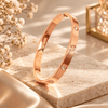 Luxury Rose Gold Bracelet - (Waterproof | Tarnish-Free | Skin Safe | Premium Quality )