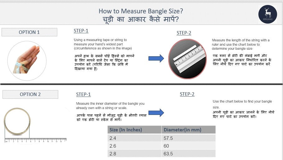 Rajasthani Crystal Studded Bangles – Elegant Festive Bangle Set (Set of 2)