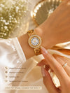 Golden Luxe Bracelet Watch for Women