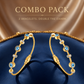 Evil Eye Charm Bracelet Combo Pack