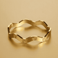 Luxury Wave Gold Bracelet