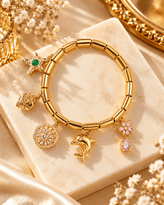 Ocean Treasures Charm Bracelet