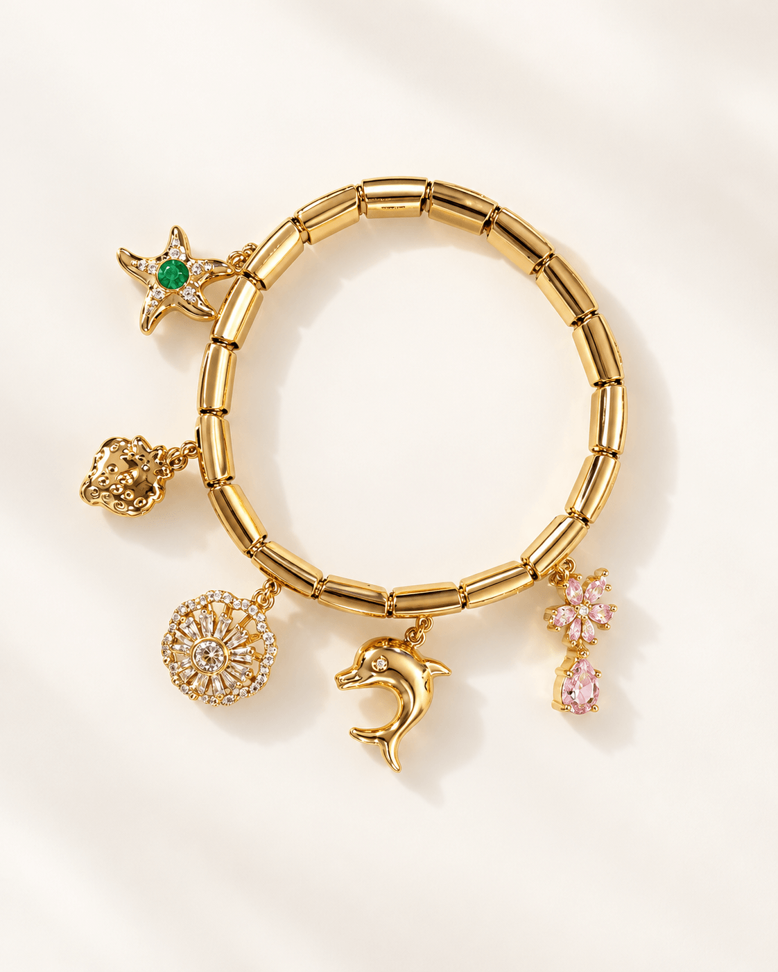 Ocean Treasures Charm Bracelet