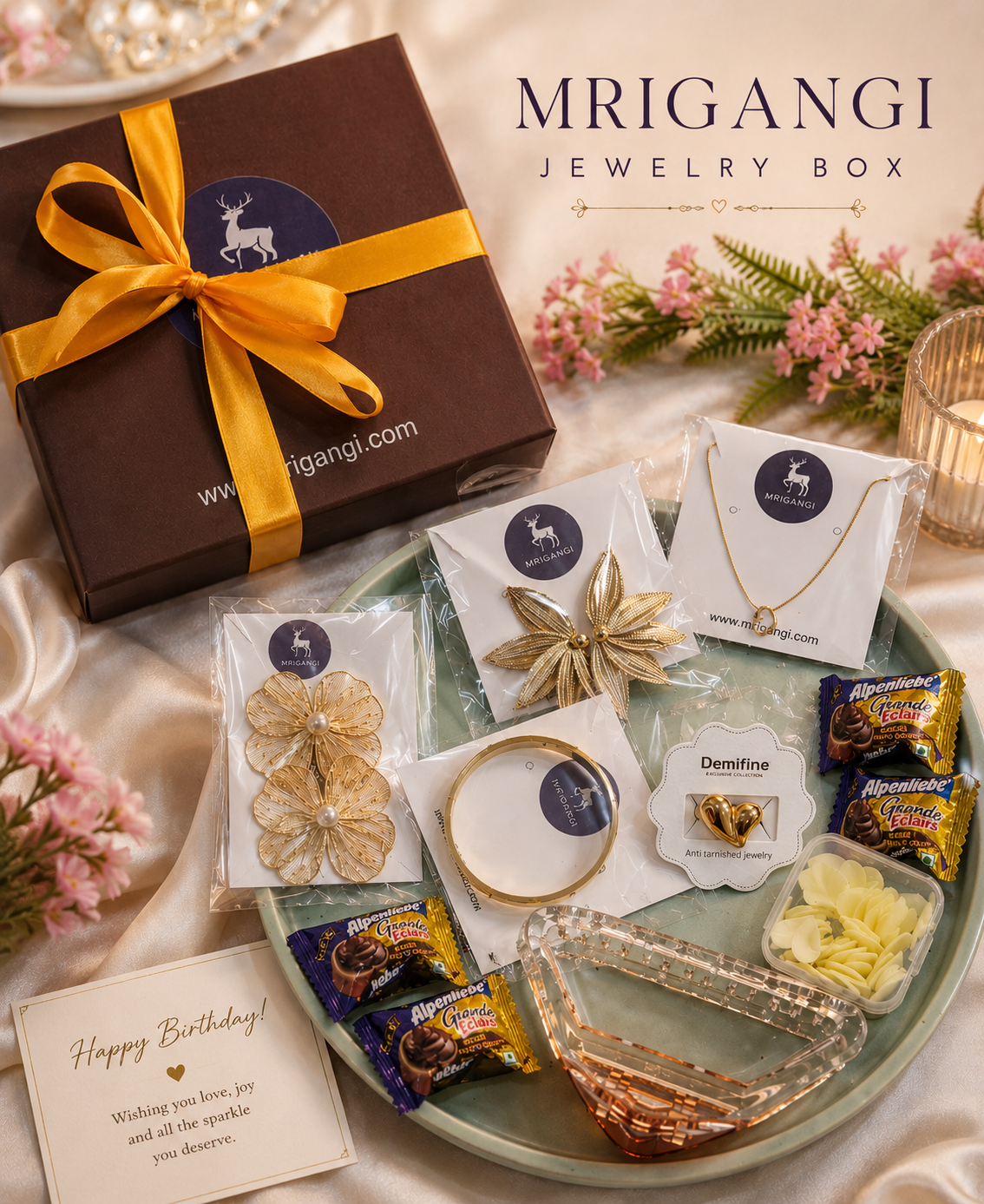 MRIGANGI Birthday Jewelry Box 🎁✨