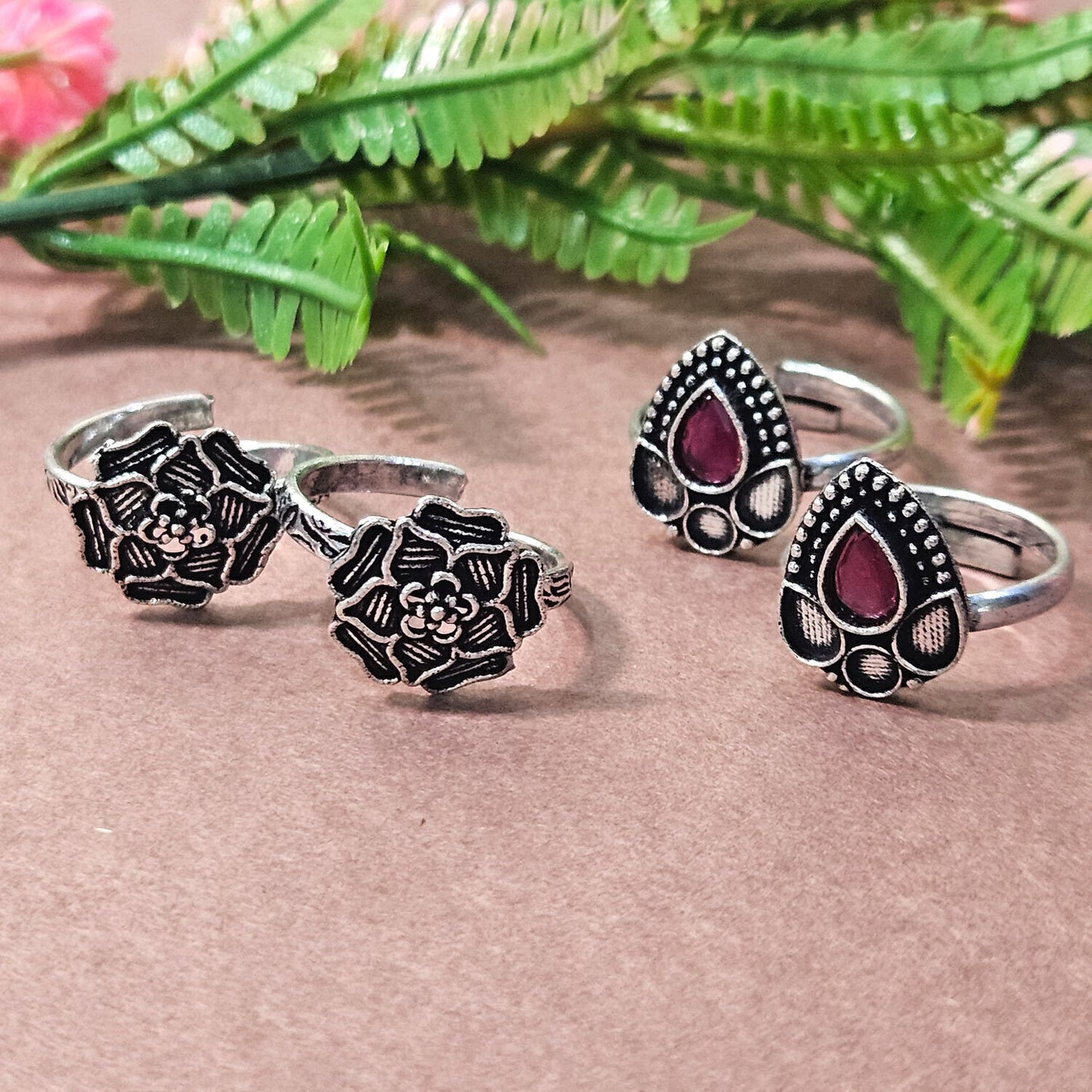 Ethnic Toe Rings for her - Combo Pack