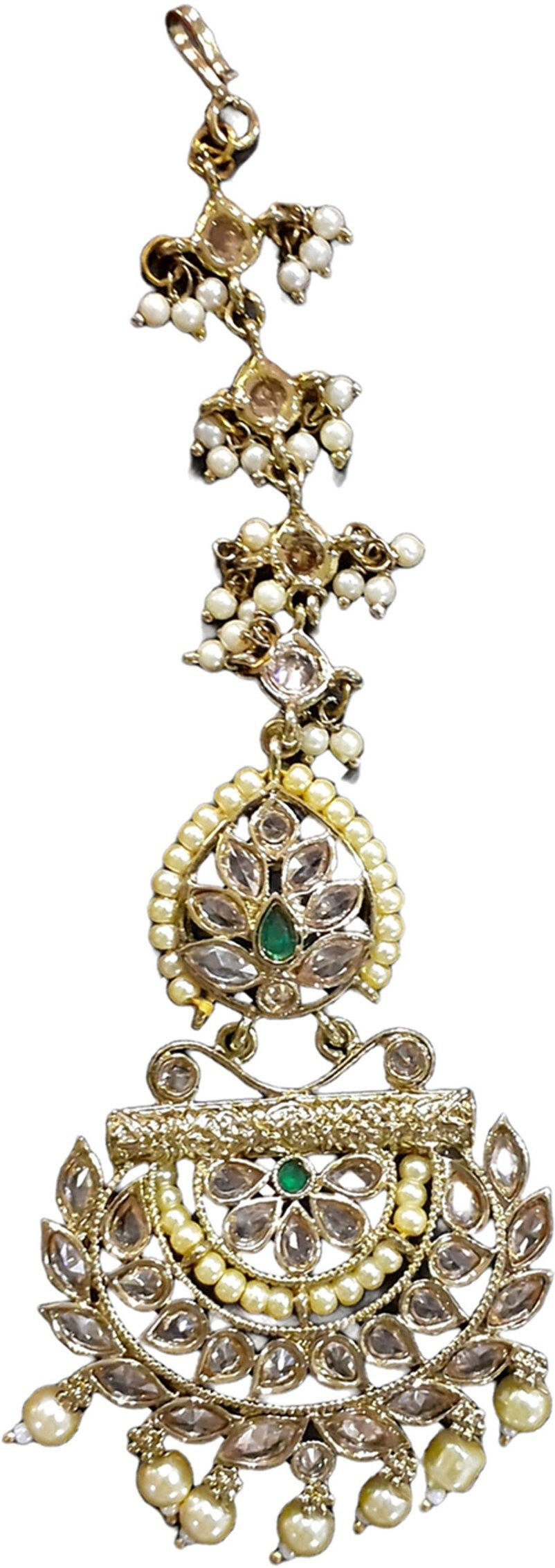 Ethnic Polki Maang Tikka For Women (Skin Safe)