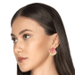 Pearl Drop Stud Earrings – Elegant Gold-Tone Ethnic Earrings