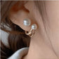 Golden Earring For Women | Push And Pull Ethnic Stud Earring (Skin Safe)