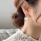 Golden Heart Shape Earring For Women | Push And Pull Ethnic Stud Earring (Skin Safe)