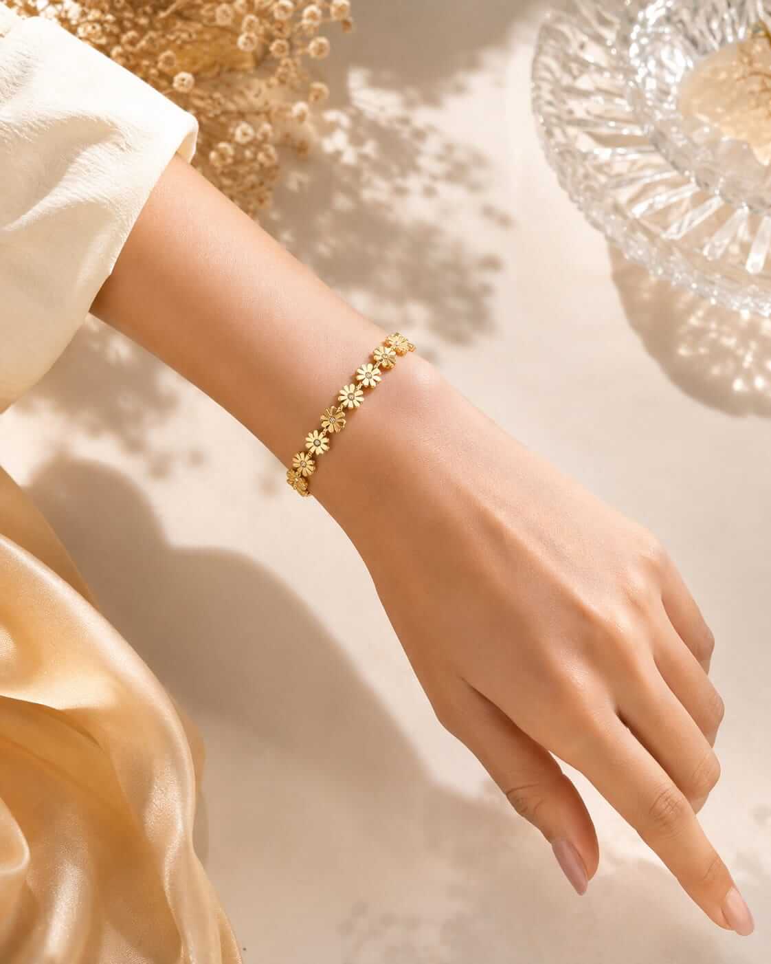 Mrigangi Petite Floral Bracelet