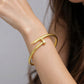 Nail Gold Plated Bracelet -   AntiTarnish Waterproof Jewellery   (Skin Safe)
