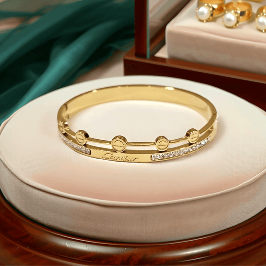 Celestia Diamond Studded Bracelet