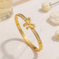Queen Bow Bracelet – Premium Gold Finish