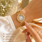 Golden Luxe Bracelet Watch for Women