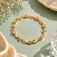 Golden Tulip Bracelet | Luxury Floral Gold Bracelet
