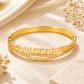 Mrigangi Petite Greek Key Luxe Gold Bracelet