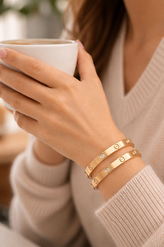 Luxury Gold Bracelet Combo - ( Pack of 2)