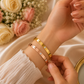 Gold & Rose Gold Luxury Bracelet Combo (Set of 2)