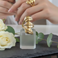 Golden Leaf Statement Ring