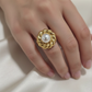 Pearl Bloom Gold Ring