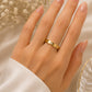 Luxe Love Ring & Bracelet Combo