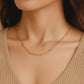 Gold Pendant Necklace Combo (Pack of 3)