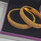 Rajasthani Crystal Studded Bangles – Elegant Festive Bangle Set (Set of 2)